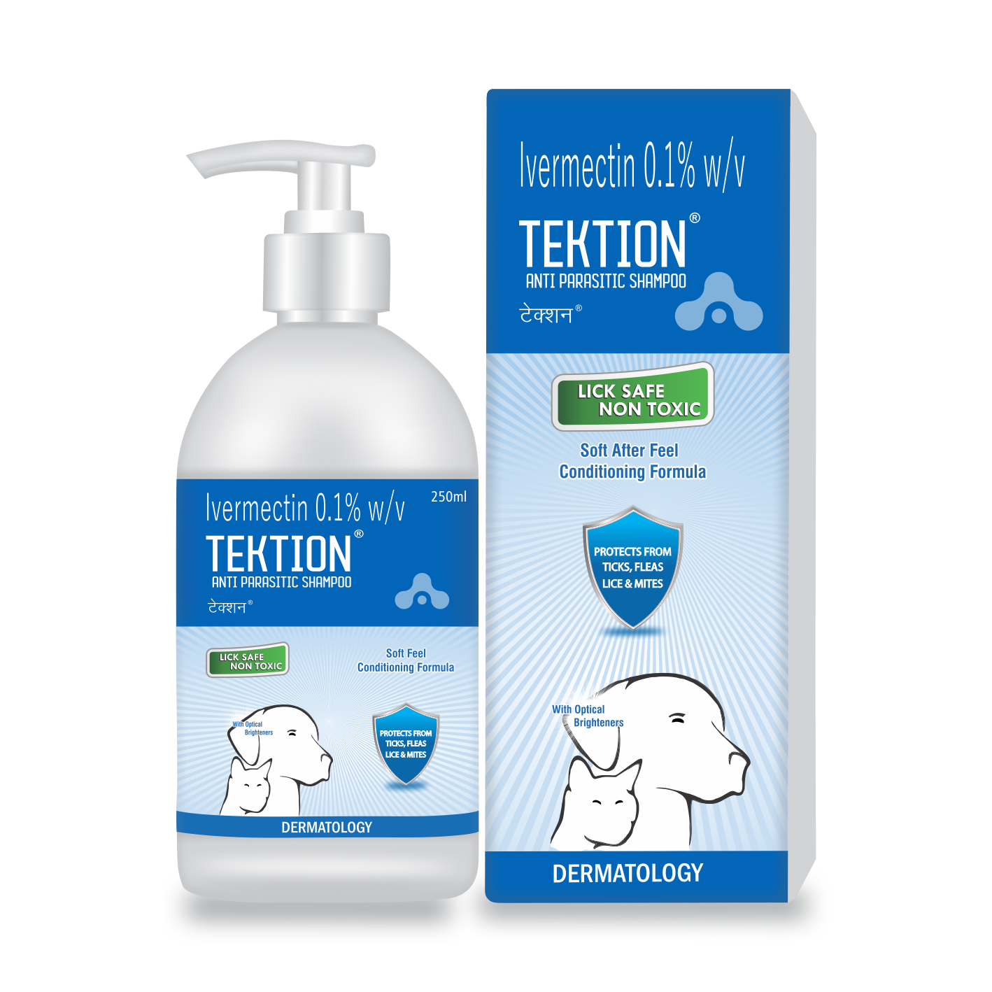 Tektion Anti Parasitic Shampoo 250ml