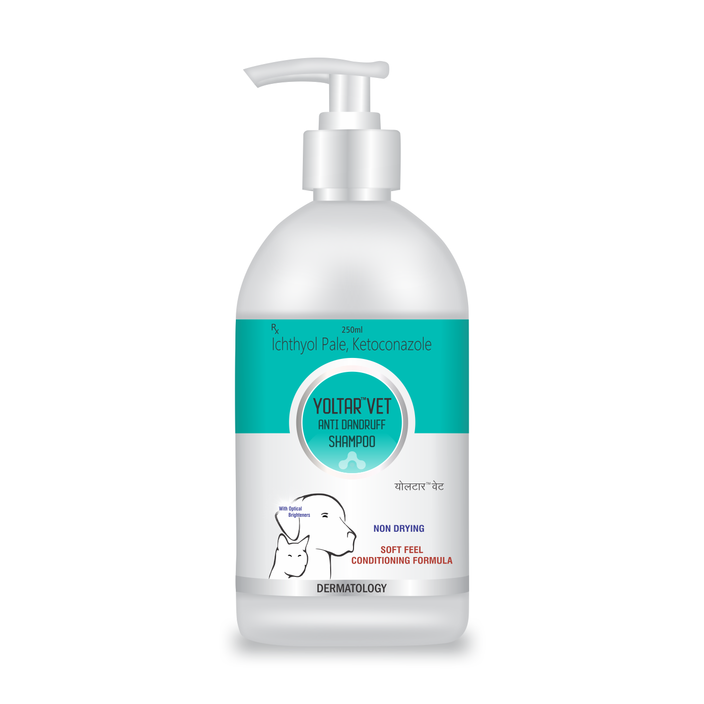 Yoltar Vet Anti-dandruff Shampoo 250ml