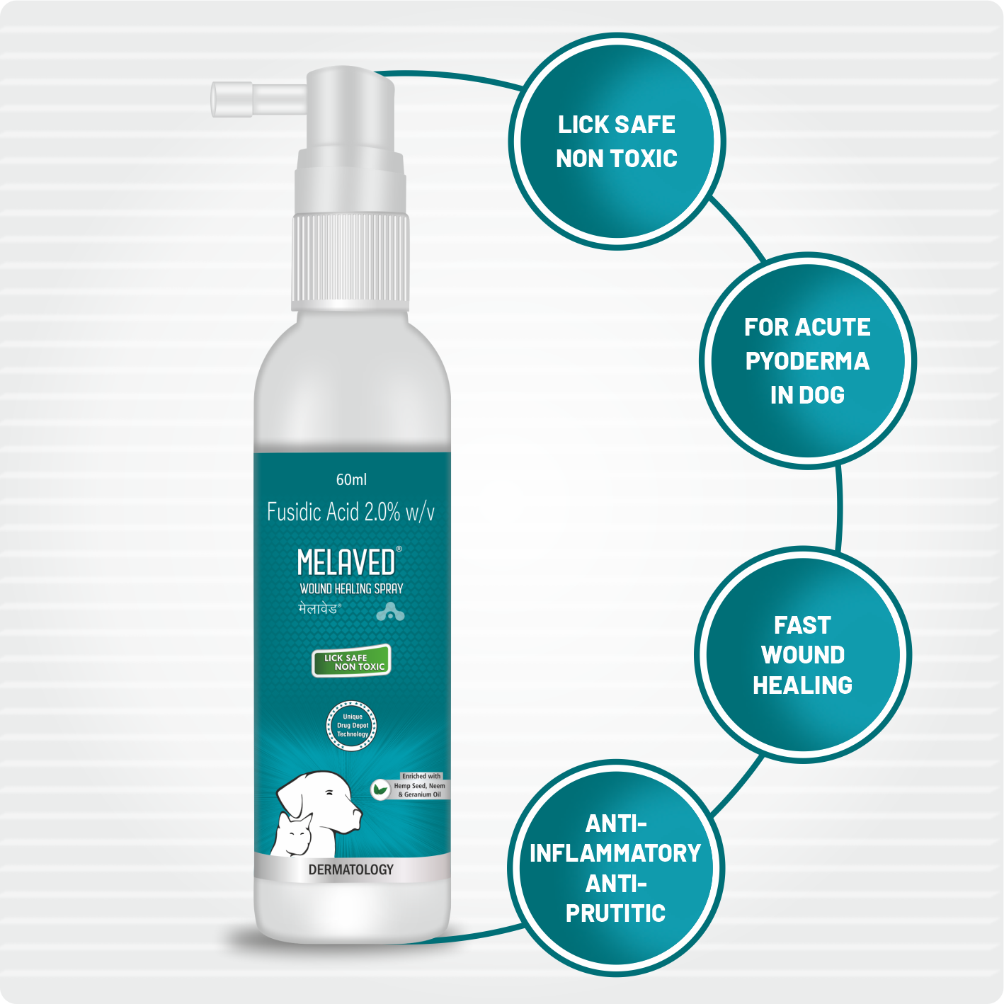 Wound healing best sale spray for dogs