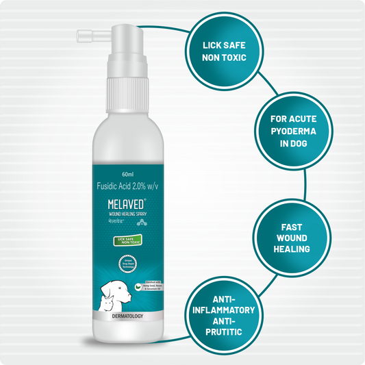 Melaved Wound Healing Spray 60ml